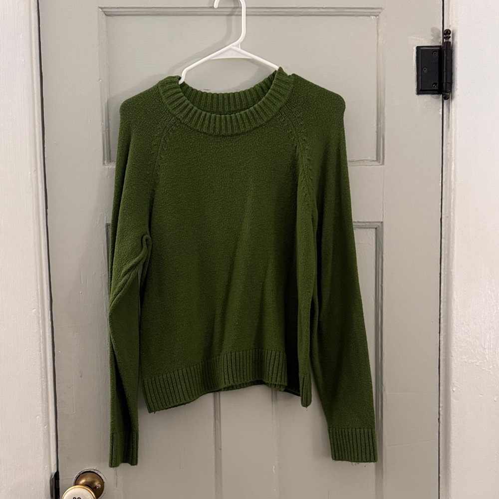 GAP Forest Green Women's Crew Neck Sweater